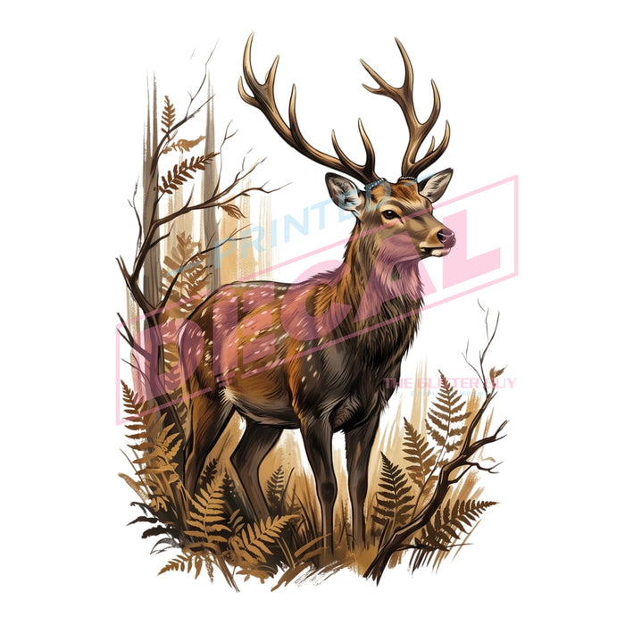 Printed Decal - Buck #605