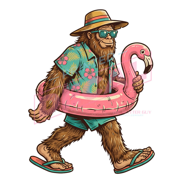 Printed Decal - Big Foot Float #648