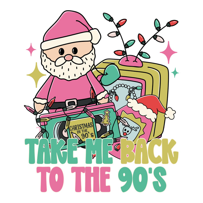 Printed Decal - 90s Holiday