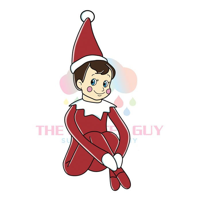 Printed Decal - Watching Elf