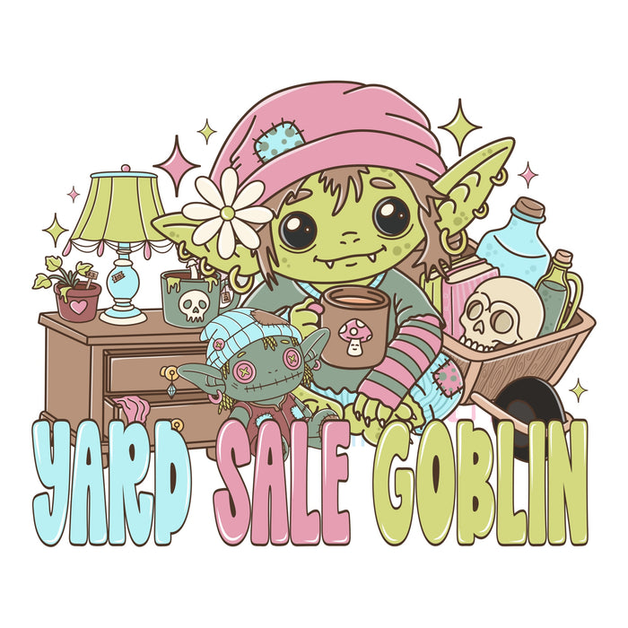 Printed Decal - Yard Sale Goblin