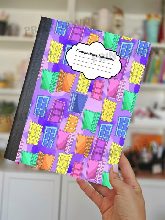 Notebook Wraps - Doors