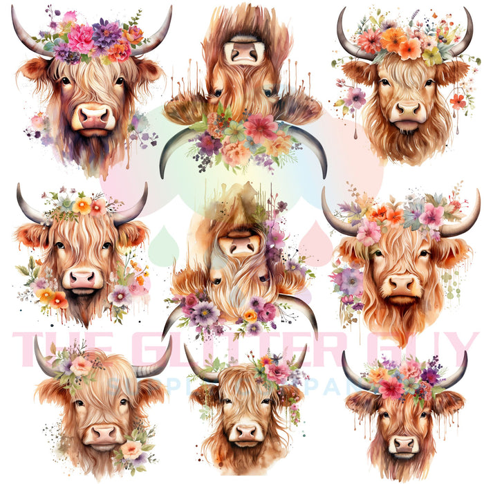 Premade Gang Sheet -  Floral Fluff