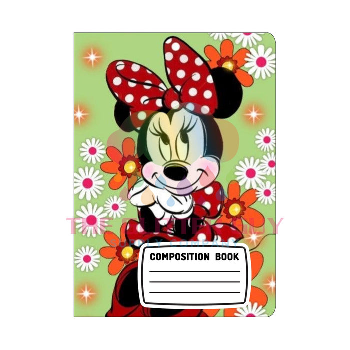 Notebook Wraps - Floral Mouse