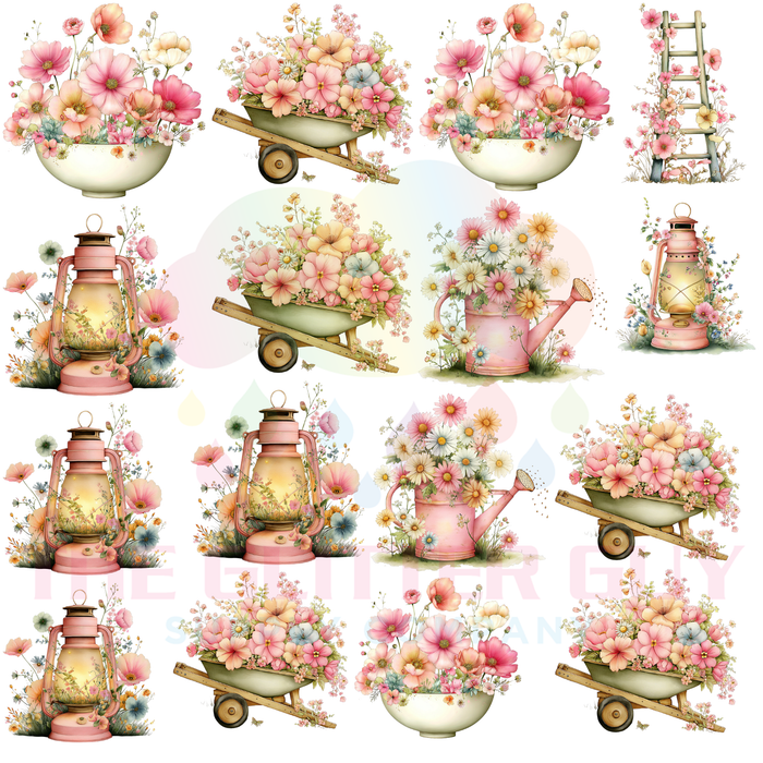 Premade Gang Sheet - GS115 Florals