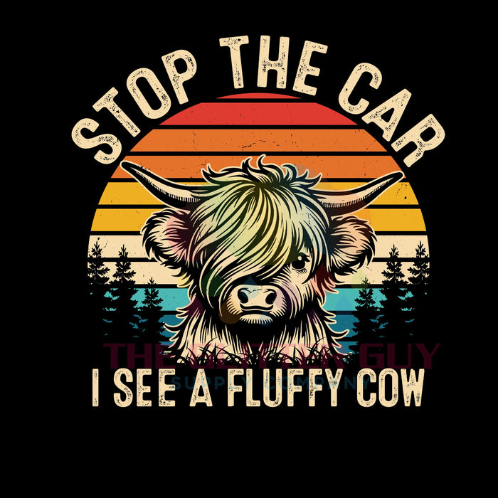 Printed Decal - Stop The Car!