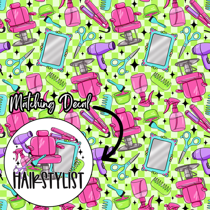 Printed Vinyl - Hairstylist 273