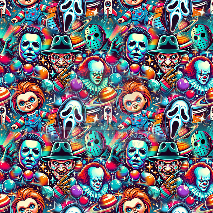 Printed Vinyl - Horror Space 331