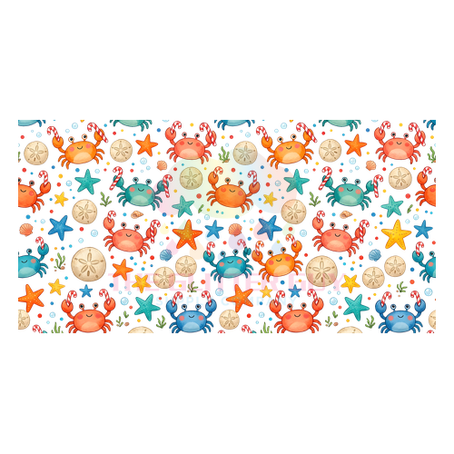 Libbey Wrap - Christmas Crabs 007