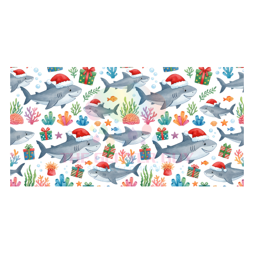Libbey Wrap - Beach Sharks
