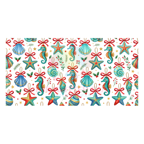 Libbey Wrap - Coastal Christmas Ornaments 016
