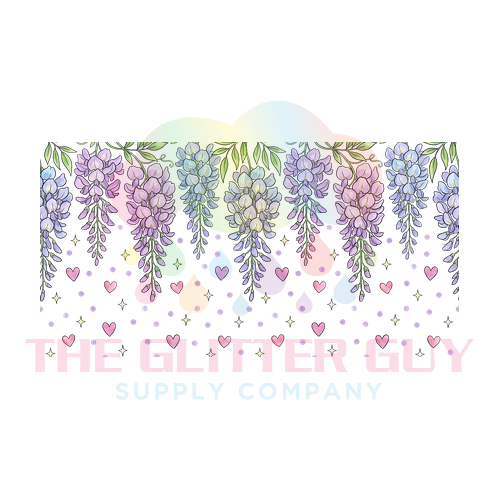 Libbey Wrap - Wisteria Hearts 027