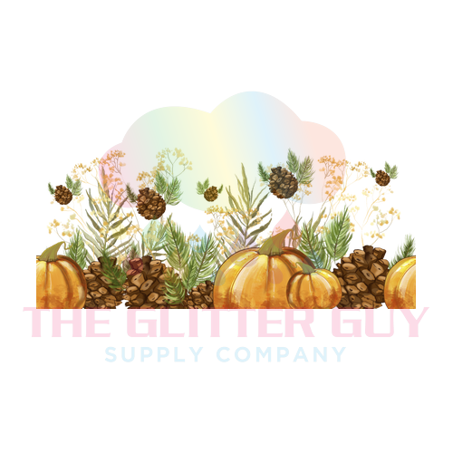 Libbey Wrap - Pumpkin Pinecone 033