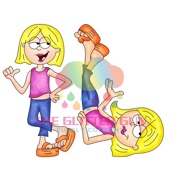 Printed Decal - Liz Chillin 2-Pack