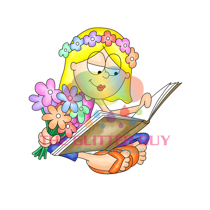 Printed Decal - Liz Floral