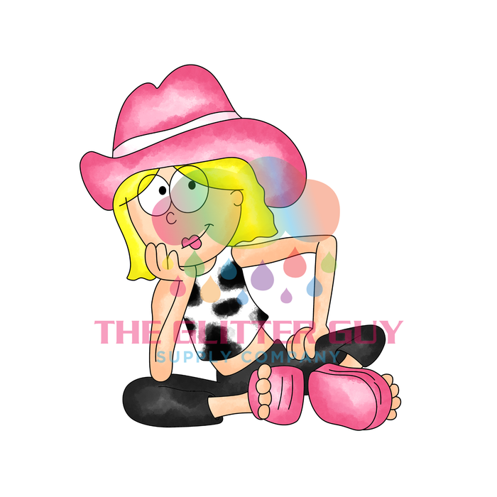 Printed Decal - Liz Rodeo