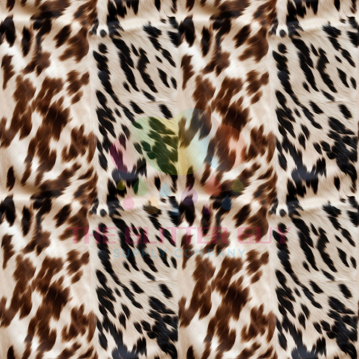 Printed Vinyl -  Moo Hide