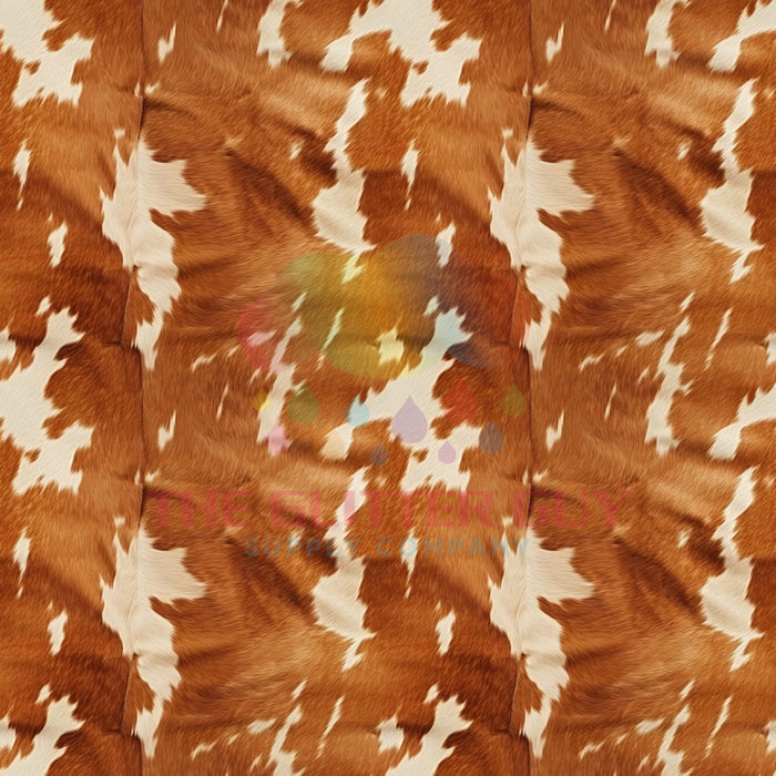 Printed Vinyl -  Moo Hide Two