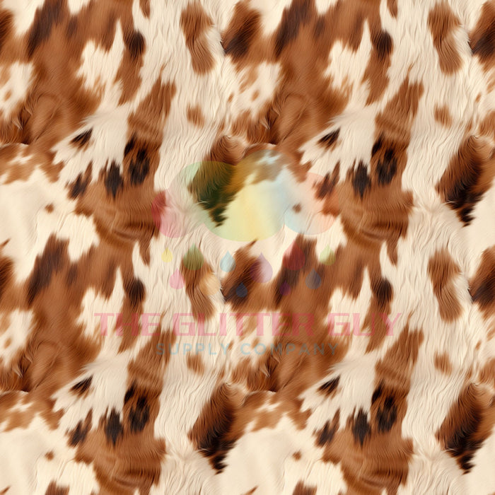 Printed Vinyl -  Moo Hide Three