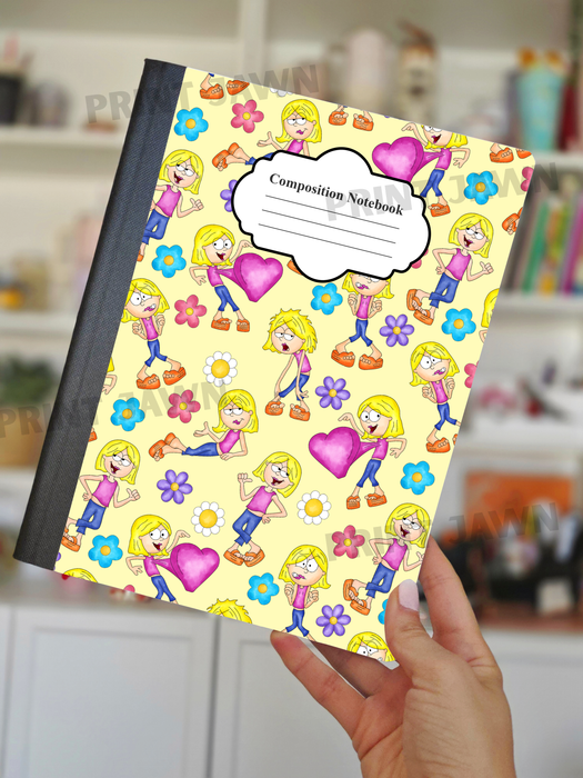 Notebook Wraps - Nostalgic Lizzie Yellow