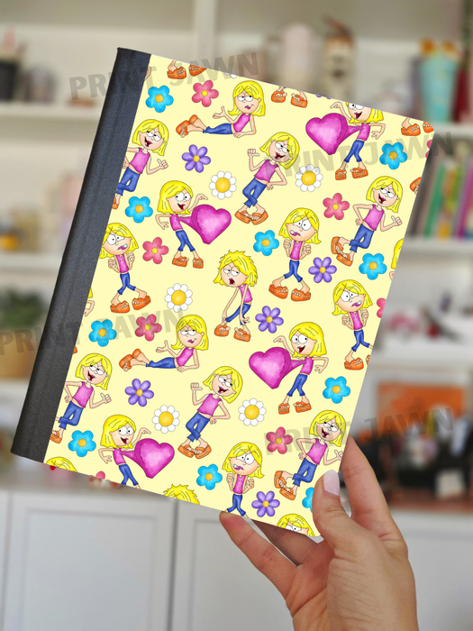 Notebook Wraps - Nostalgic Lizzie Yellow