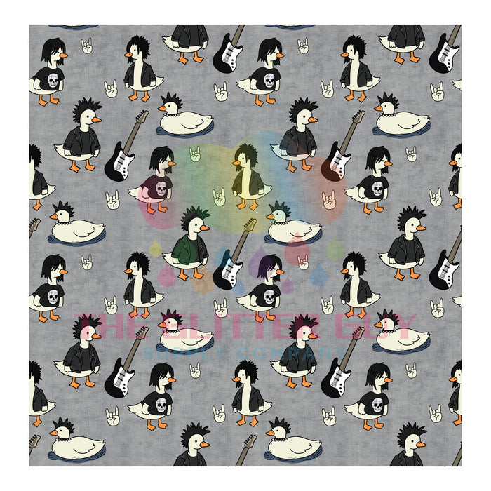 Printed Vinyl - Emo Punk Silly Goose 036