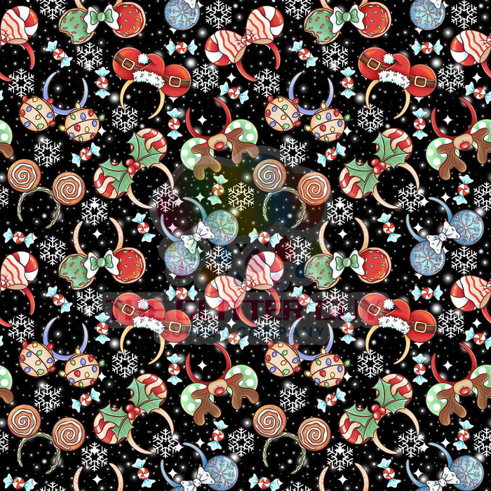 Printed Vinyl - Christmas Ears 109