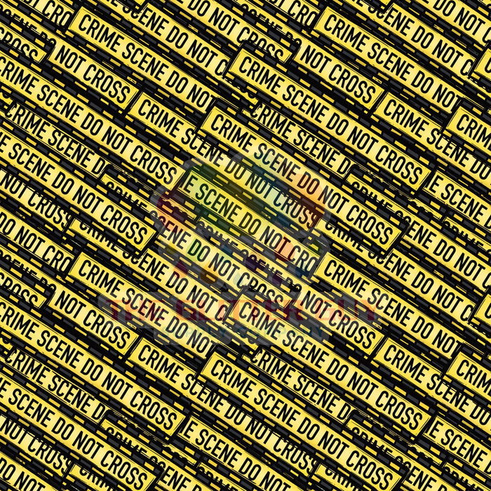Printed Vinyl - Crime Scene 126