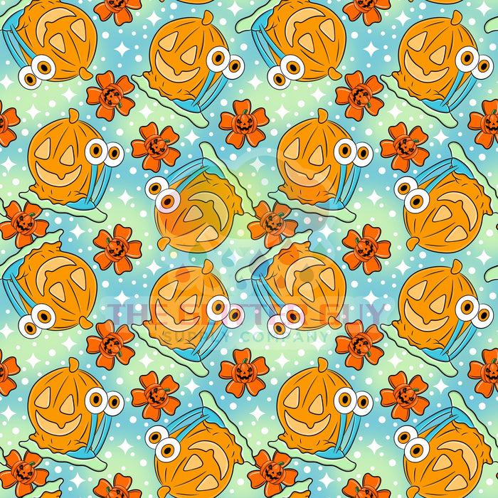 Printed Vinyl - Nerdy Pumpkins 187