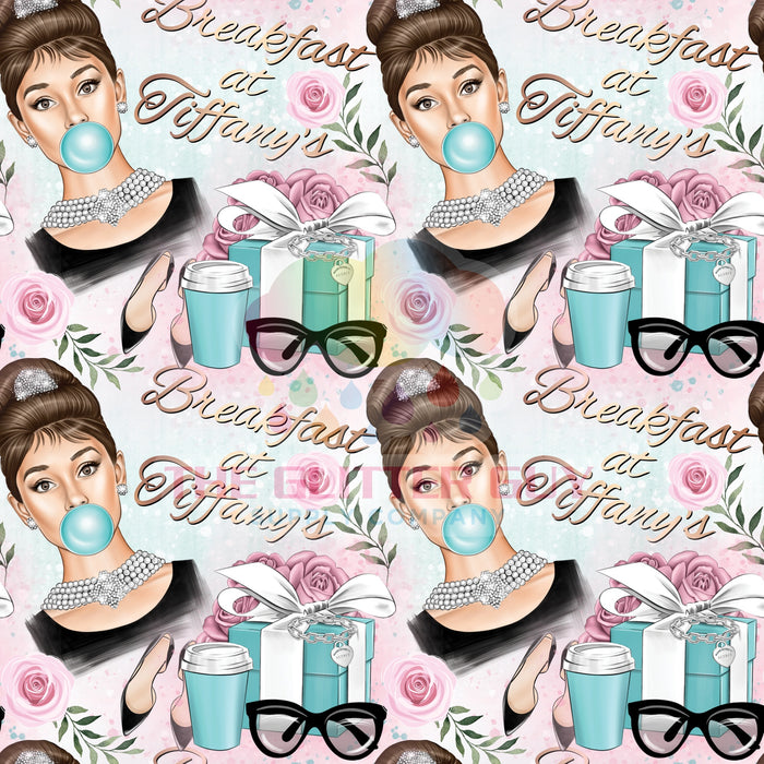 Printed Vinyl - Bubblegum Audrey 209