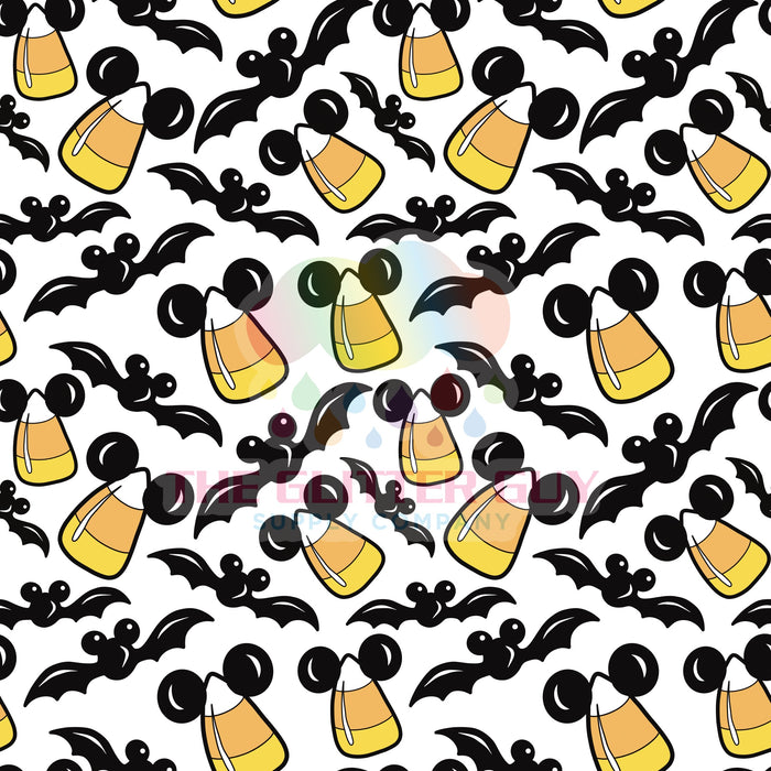 Printed Vinyl - Candy Corn Mouse 210