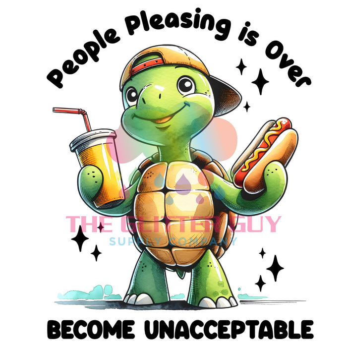 Printed Decal - People Pleasing Is Over