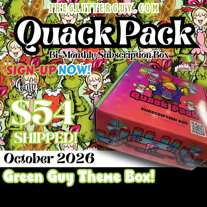 Quack Pack (Subscription Box) - October Edition - Green Guy Holiday Themed!! *Shipping Included!*