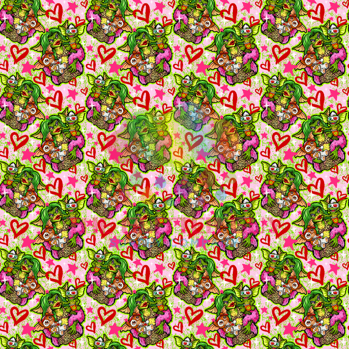 Printed Vinyl - Raising Gremlins
