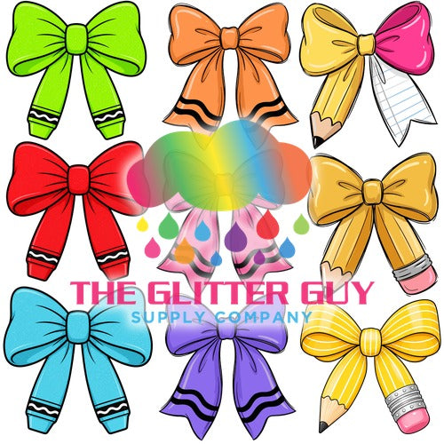 Premade Gang Sheet - School Bows
