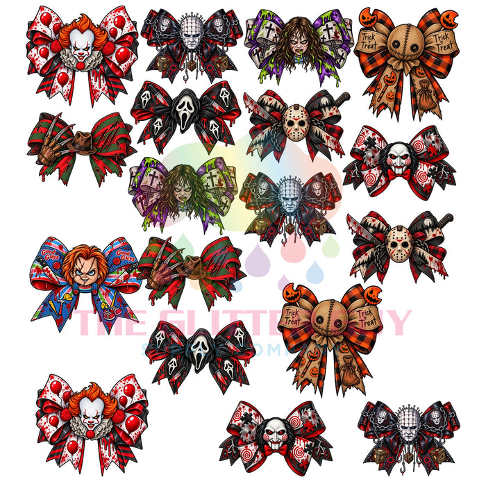 Premade Gang Sheet - Slasher Bows
