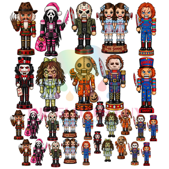 Premade Gang Sheet - Slasher Nutcrackers