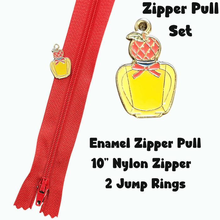 Zipper Pull Nylon Zipper Set - Princess Perfume Bottles