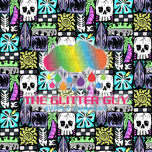 Printed Vinyl - Summer Tiki