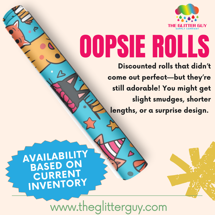 Wrapping Paper - Oopsie Rolls – Discounted Designer Wrapping Paper