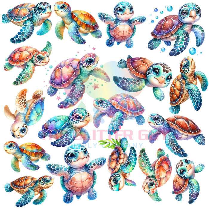 Premade Gang Sheet - Turtle Cove