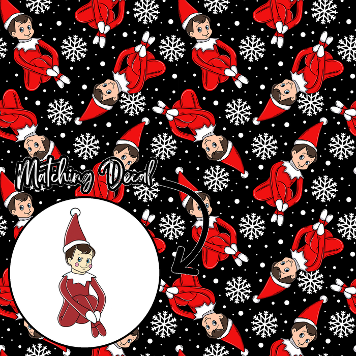 Printed Vinyl - Watching Elf 282