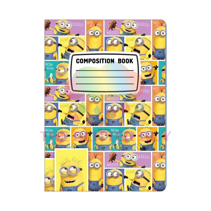 Notebook Wraps - Yellow Dude Blocks
