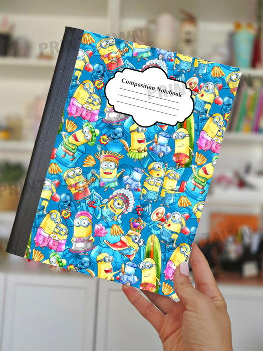 Notebook Wraps - Yellow Dudes