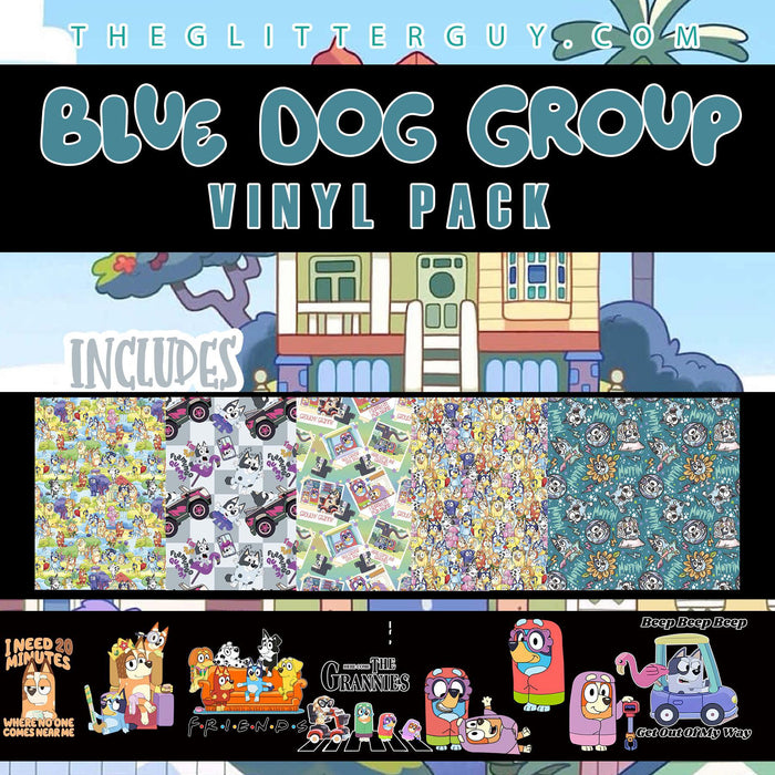 Printed Vinyl - Blue Dog Group