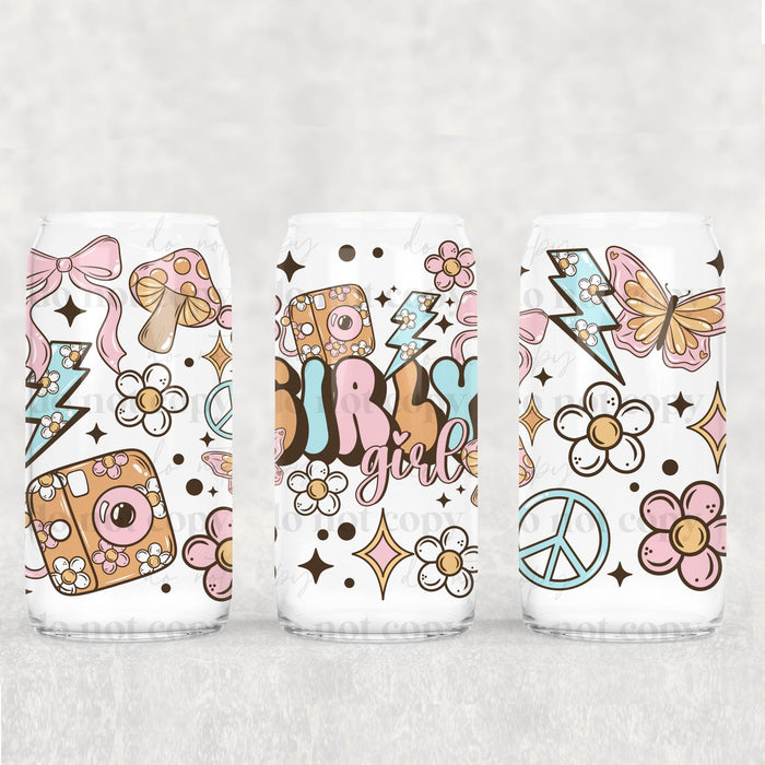 Libbey Can Wrap 16oz -  Ink Transfers | Girlie Girl