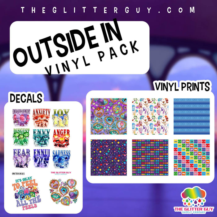 Printed Vinyl Packs - Outside In Vinyl Pack