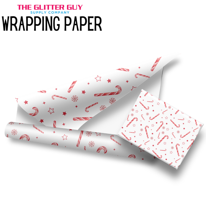 Wrapping Paper - Candy Canes