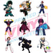 Anime - My Hero | Premade Gang Sheet | Gang Sheet from The Glitter Guy
