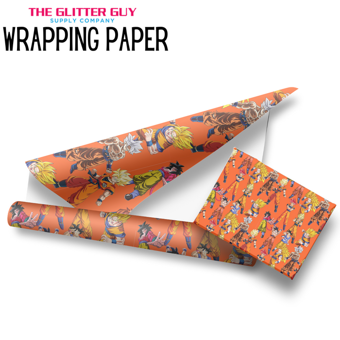 Wrapping Paper - Goku